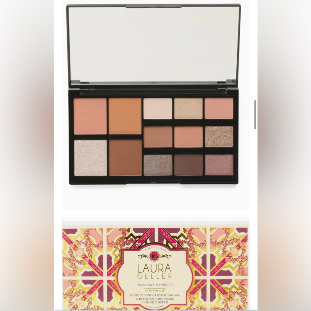 New Laura Geller Passport to Pretty Eyeshadows Blushes Bronzer Highlighter - Picture 8 of 16